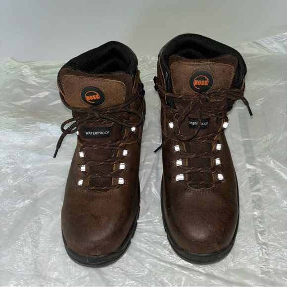 Hoss Boot Company Men's Lorne 6in Composite Safety Toe Lace Up Work Boots Sz 10 - Picture 1 of 13